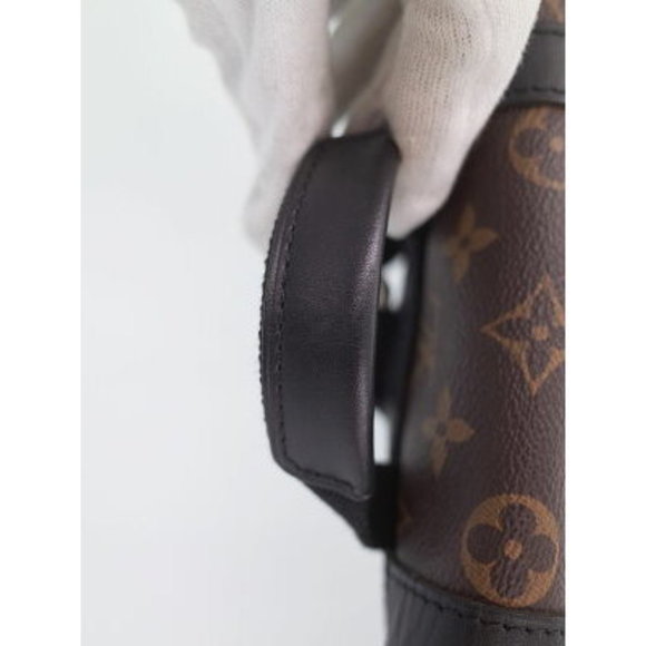 Louis Vuitton Monogram Macassar Christopher Backpack - Picture 7 of 8